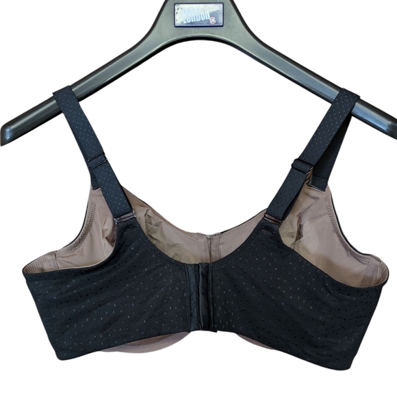 Wacoal Back Appeal Black Underwire Bra 855303 Size 44DD - Picture 2 of 9